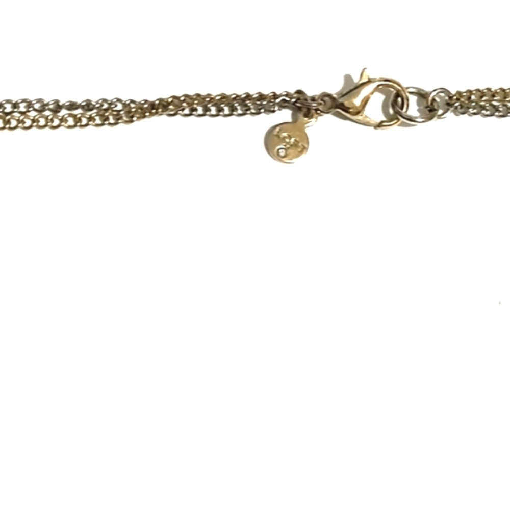 CLEARANCE-FINAL PRICE-NO OFFERS PLEASE-CLUSTERED 2-STRAND LOFT NECKLACE - Picture 7 of 12